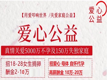 佛坪捐卵助孕生子 爱心志愿者招募